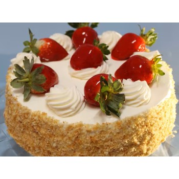 BOLO CHANTILLY COM MORANGO